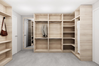 design a 3d, renders and a video for your closet