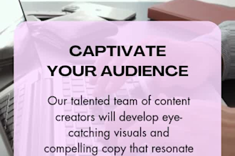 design eye catching social media posts for instagram and facebook