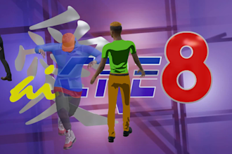 create 3d character model, rig, and animate them in blender