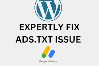 resolve adsense ads txt issues and fix within 24 hours