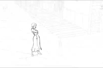 create quality 2d line art animation