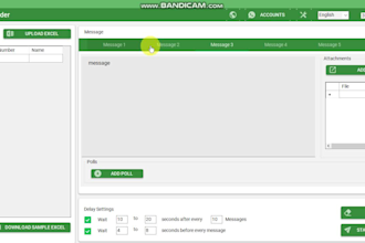 install whatsapp bulk messages sender software on your PC