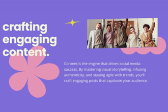 professional social media manager , brand growth and  engagement
