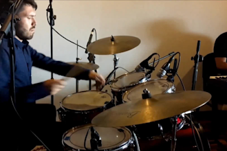 transcribe a drums score of your song