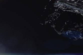 make dynamic water simulation, fluid simulation, 3d particles simulation, vfx