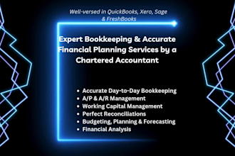 do expert bookkeeping, financial planning and evaluation