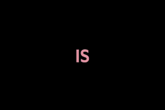 create saas kinetic typography with motion  video