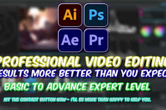 edit any type of video with voice over
