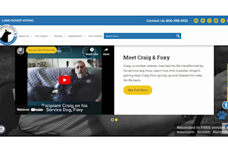 design nonprofit website, charity website and nonprofit website with wordpress