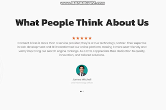 be your full stack website developer, front end, backend