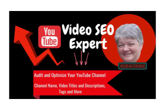 audit and optimize your youtube channel increase views higher rank