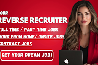 search job, apply for job, remote job hunting, work from home reverse recruiter