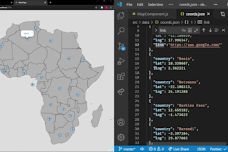 design and build a custom interactive map for your website