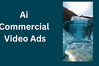 produce video ads promotional video or brand commercial using ai