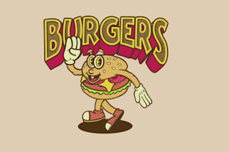 create retro mascot design your brand
