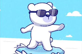 animate cute 2d animals gif