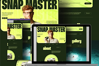 help to build personal portfolio website, blog or business website