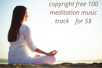 provide copyright free 100 meditation music mp3