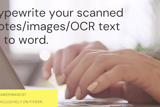 type write scanned pdf and images to word  pdf excel ppt
