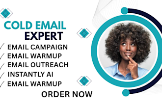 set up instantly ai email campaign warmup cold email automation email outreach