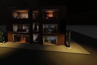 model, texture, and design a custom realistic roblox map