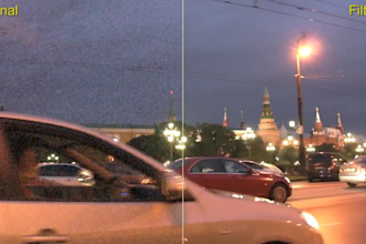 do video editing, noise reduction and color correction
