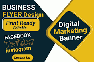 design professional business flyer design