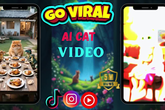 create adorable ai cat video ai cat stories, ai cat youtube shorts, reels tiktok