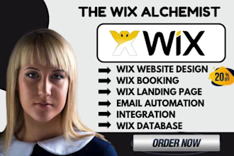 build wix database wix customization wix booking wix studio revamp wix website