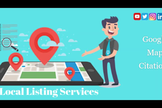 do 2500 google map citations for local business SEO