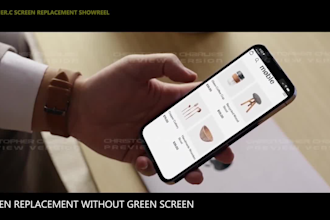 do green screen tracking and replacement professionally