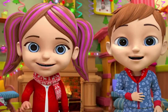 correct 3d animation,christmas animation,santa clause,product animate,kids rhyme