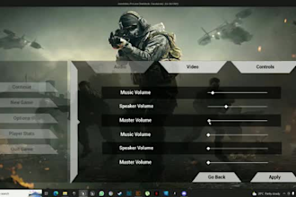 create and implement game menu in unreal engine 4 and 5