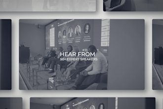 create event or conference promo business video