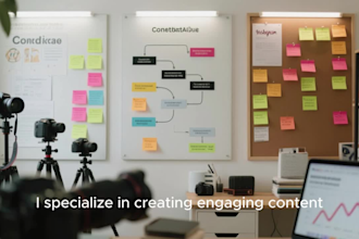 do instagram marketing, management, and post design