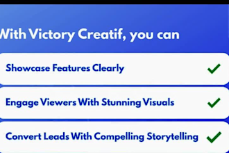 create a high quality saas explainer video to showcase your app product demo ads
