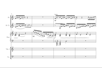 arrange, transcribe, and create sheet music for you
