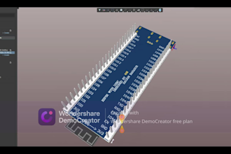 design pcb with schematic using eagle or altium