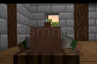 create minecraft thumbnail, minecraft animation video, youtube intro animation