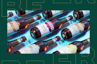 design a unique label for your beer business