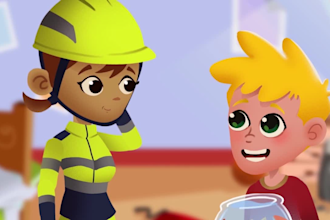 create 2d 3d kids animated video, 2d animation explainer, storybook trailer