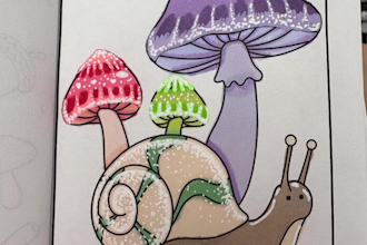 make coloring videos for your social media with your coloring books