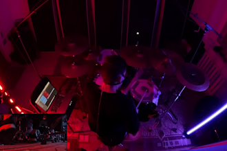 professionally record acoustic metal drums