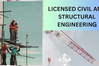 be civil and structural engineering, steel structural analysis for fast approval