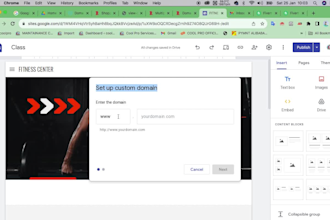 design google sites for your requirements