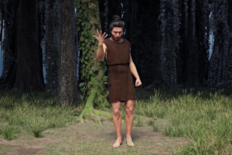 do 3d metahuman animation, 3d character animation