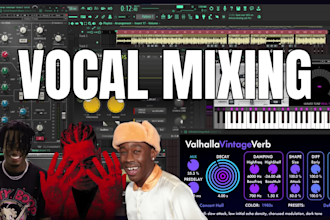 professionally clean, edit and mix your vocals