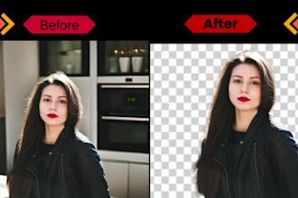 clean up product images and remove background with precision