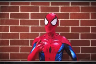 make a happy birthday video from spiderman and batman