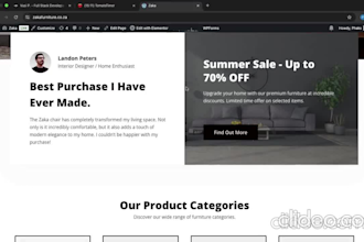 develop a custom wordpress website with responsive design